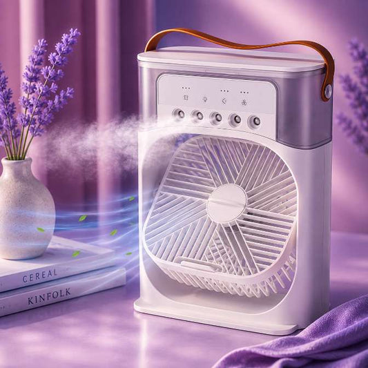 Cooling Fan With Ice