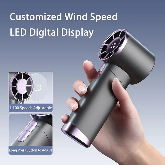 Portable Hurricane Handheld Cooling Fan
