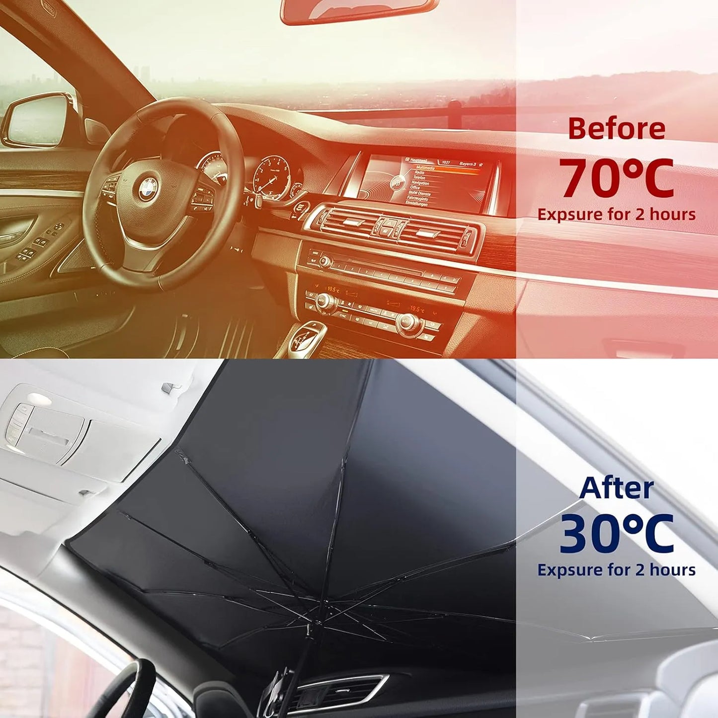 Car Windshield Sun Shade